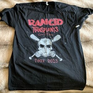 Like New 2013 Rancid and Transplants Tour Shirt